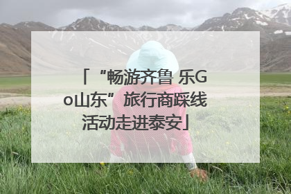 “畅游齐鲁 乐Go山东”旅行商踩线活动走进泰安