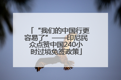 “我们的中国行更容易了”——印尼民众点赞中国240小时过境免签政策