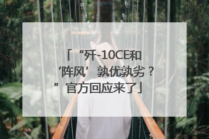 “歼-10CE和‘阵风’孰优孰劣？”官方回应来了