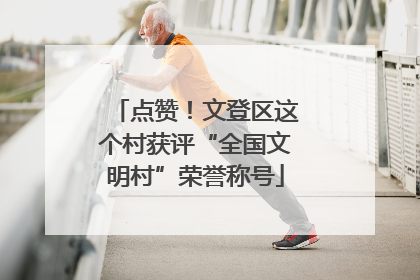 点赞！文登区这个村获评“全国文明村”荣誉称号