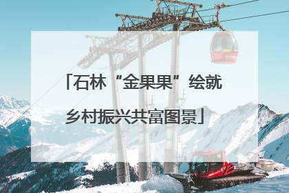 石林“金果果”绘就乡村振兴共富图景