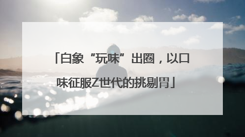 白象“玩味”出圈，以口味征服Z世代的挑剔胃