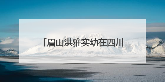 眉山洪雅实幼在四川省“奔跑吧•少年”体育大会中获佳绩