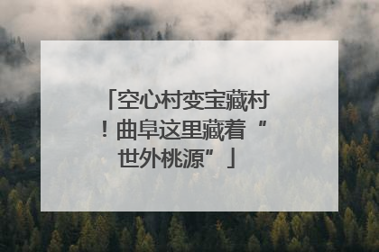 空心村变宝藏村！曲阜这里藏着“世外桃源”
