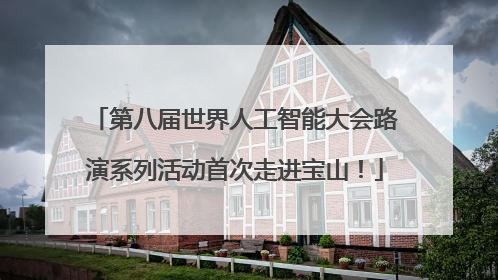 第八届世界人工智能大会路演系列活动首次走进宝山！