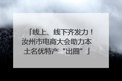 线上、线下齐发力！汝州市电商大会助力本土名优特产“出圈”