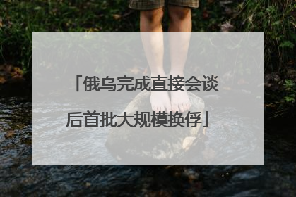 俄乌完成直接会谈后首批大规模换俘