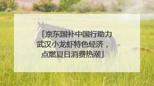京东国补中国行助力武汉小龙虾特色经济，点燃夏日消费热潮