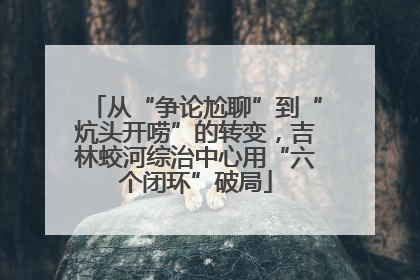 从“争论尬聊”到“炕头开唠”的转变，吉林蛟河综治中心用“六个闭环”破局