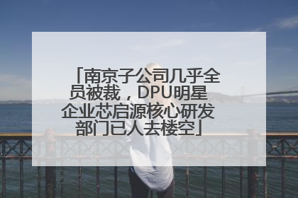 南京子公司几乎全员被裁，DPU明星企业芯启源核心研发部门已人去楼空