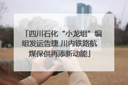 四川石化“小龙组”编组发运告捷 川内铁路航煤保供再添新动能