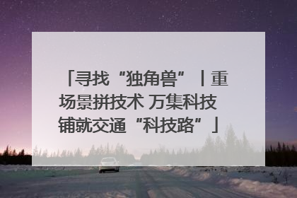 寻找“独角兽”丨重场景拼技术 万集科技铺就交通“科技路”