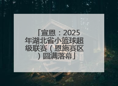 宣恩：2025年湖北省小篮球超级联赛（恩施赛区）圆满落幕