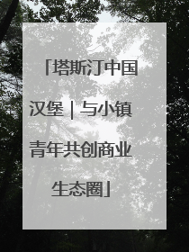 塔斯汀中国汉堡｜与小镇青年共创商业生态圈