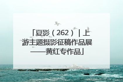夏影（262）｜上游主题摄影征稿作品展——黄红专作品