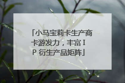小马宝莉卡生产商卡游发力，丰富 IP 衍生产品矩阵