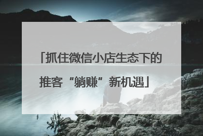 抓住微信小店生态下的推客“躺赚”新机遇
