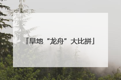 旱地“龙舟”大比拼