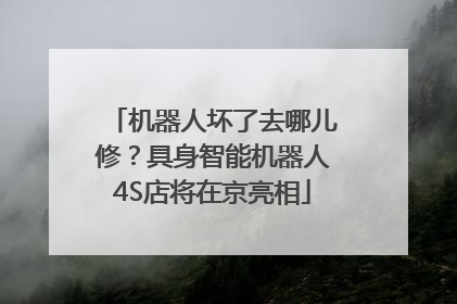 机器人坏了去哪儿修？具身智能机器人4S店将在京亮相