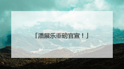 潘展乐重磅官宣！