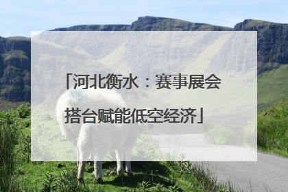 河北衡水：赛事展会搭台赋能低空经济