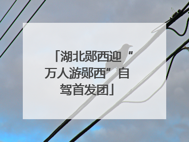 湖北郧西迎“万人游郧西”自驾首发团
