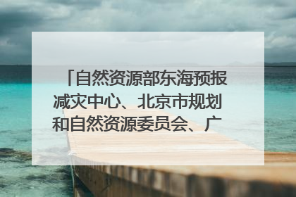 自然资源部东海预报减灾中心、北京市规划和自然资源委员会、广东省林业系统等正在招聘｜招聘信息