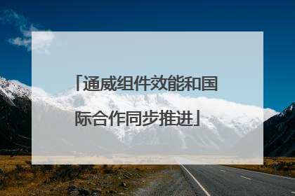 通威组件效能和国际合作同步推进