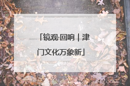 镜观·回响｜津门文化万象新