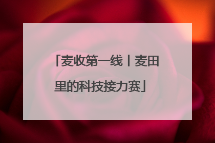 麦收第一线丨麦田里的科技接力赛
