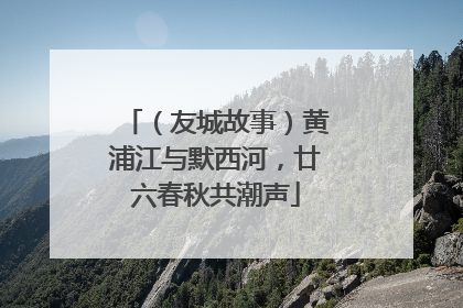（友城故事）黄浦江与默西河，廿六春秋共潮声