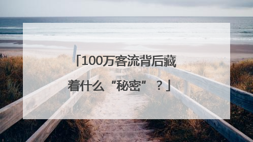 100万客流背后藏着什么“秘密”？