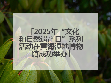 2025年“文化和自然遗产日”系列活动在黄海湿地博物馆成功举办