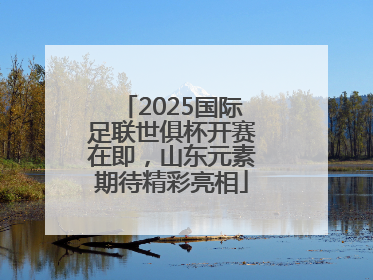 2025国际足联世俱杯开赛在即，山东元素期待精彩亮相