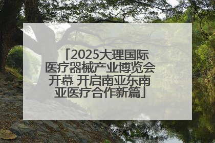 2025大理国际医疗器械产业博览会开幕 开启南亚东南亚医疗合作新篇
