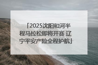 2025沈阳和河半程马拉松即将开赛 辽宁平安产险全程护航