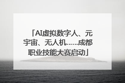 AI虚拟数字人、元宇宙、无人机……成都职业技能大赛启动