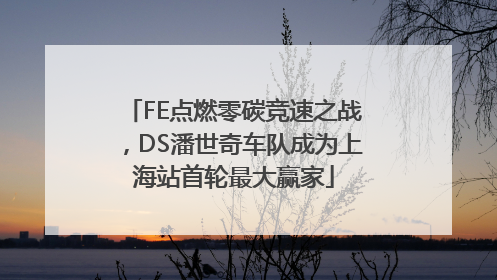 FE点燃零碳竞速之战，DS潘世奇车队成为上海站首轮最大赢家