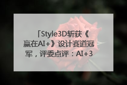 Style3D斩获《赢在AI+》设计赛道冠军，评委点评：AI+3D技术世界第一